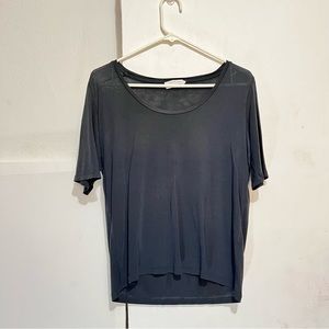 Everlane t shirt small women black Lyocell : Box OW1: